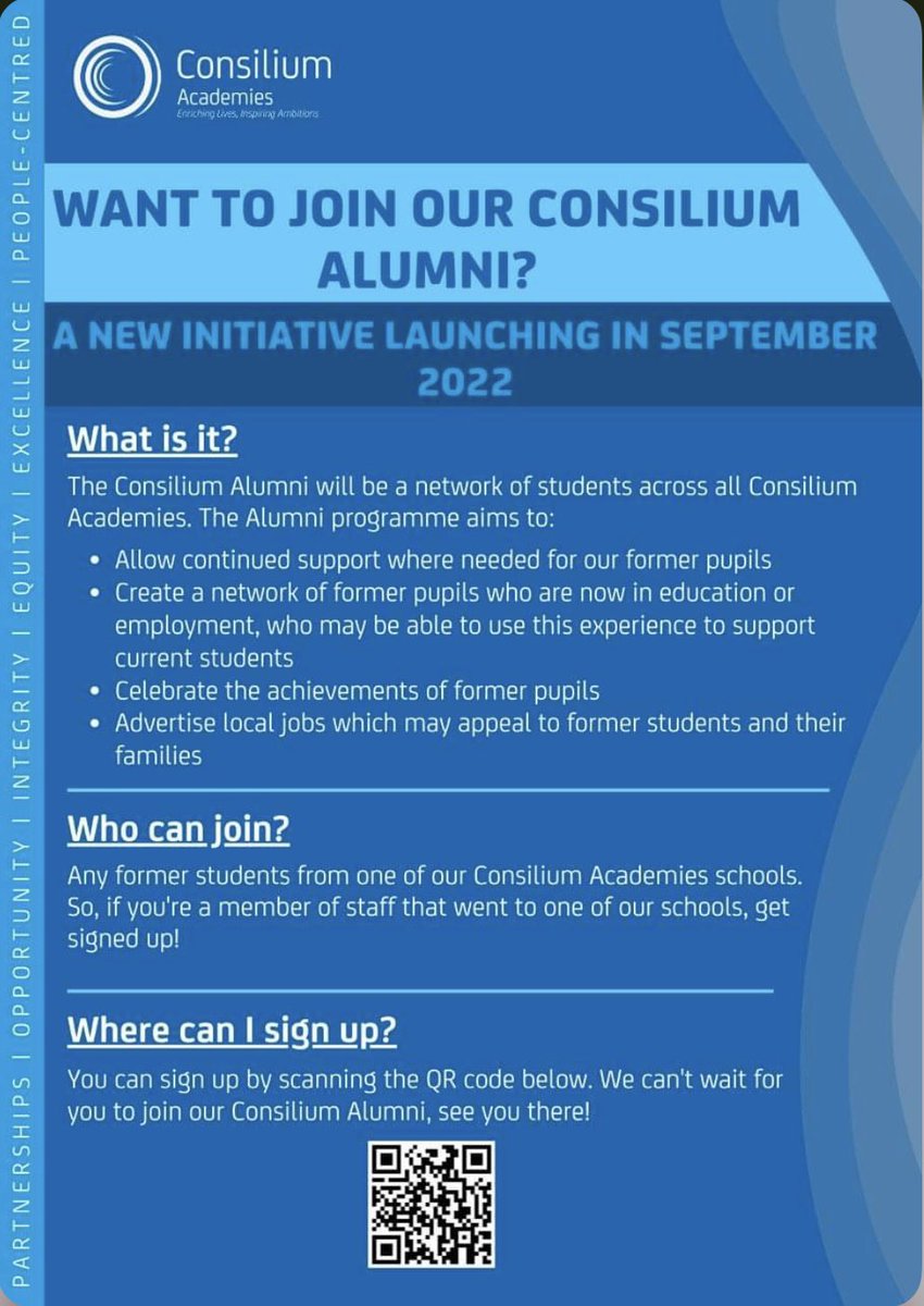 We are very proud of our Class of 2022! Many are returning to share their GCSE journey to inspire others. We are lucky to have Mrs Kenyon &amp; Mr Milington (ex students) working in our trust supporting students daily. If you’re an ex-pupil we’d love you to hear from you #Ambition