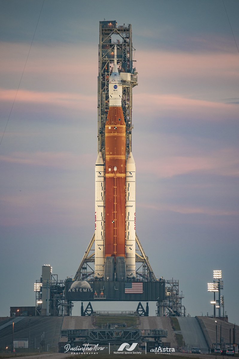 Demain... ⌛

#WeAreGoing #Artemis1 #SLS