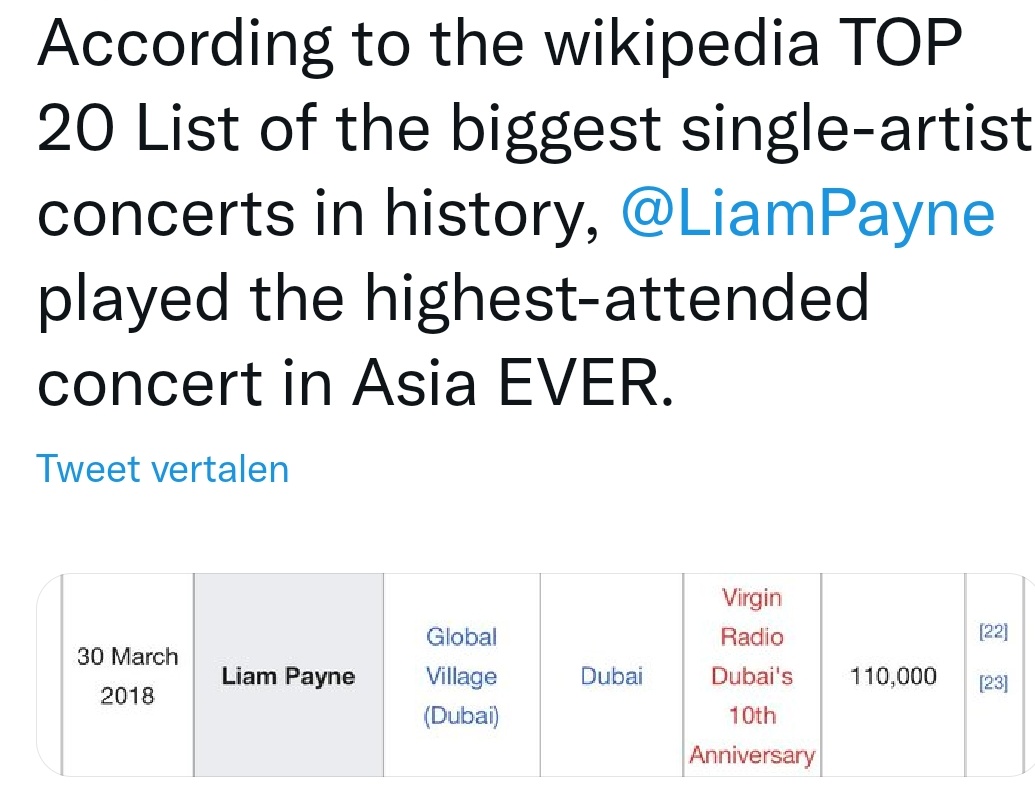 Annie23703's tweet photo. One of the highest attended concerts ever by any artist.
our sweet Leeyum made history
#WeLoveYouLiam
#LiamIsBeautiful
#LiamIsTalented https://t.co/5iPlqfnvBd