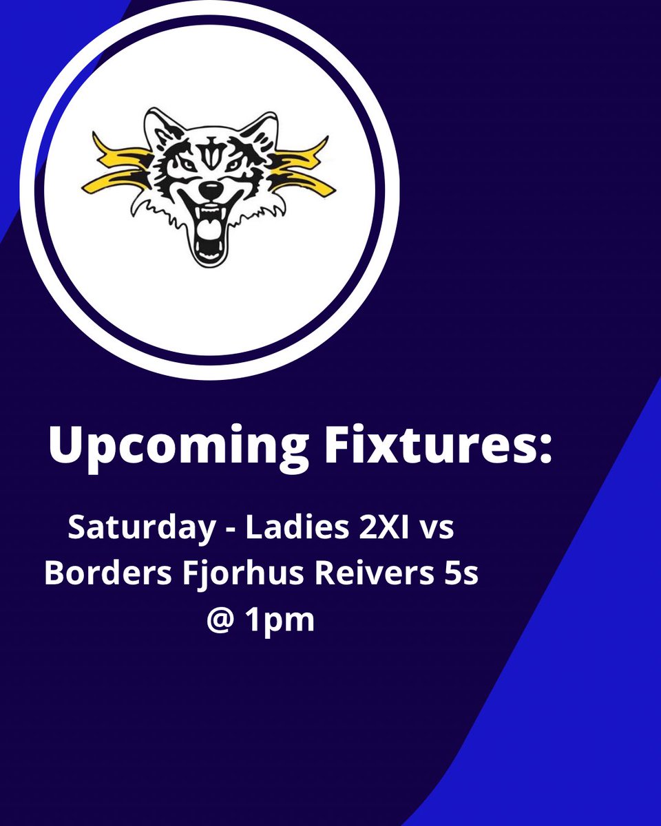 Our ladies 2XI kick off their season next week against Borders Fjorhus Reivers at Forthbank (Home). If you don’t have any plans and you fancy showing some support head down to the pitch at 1pm 🏑 💙