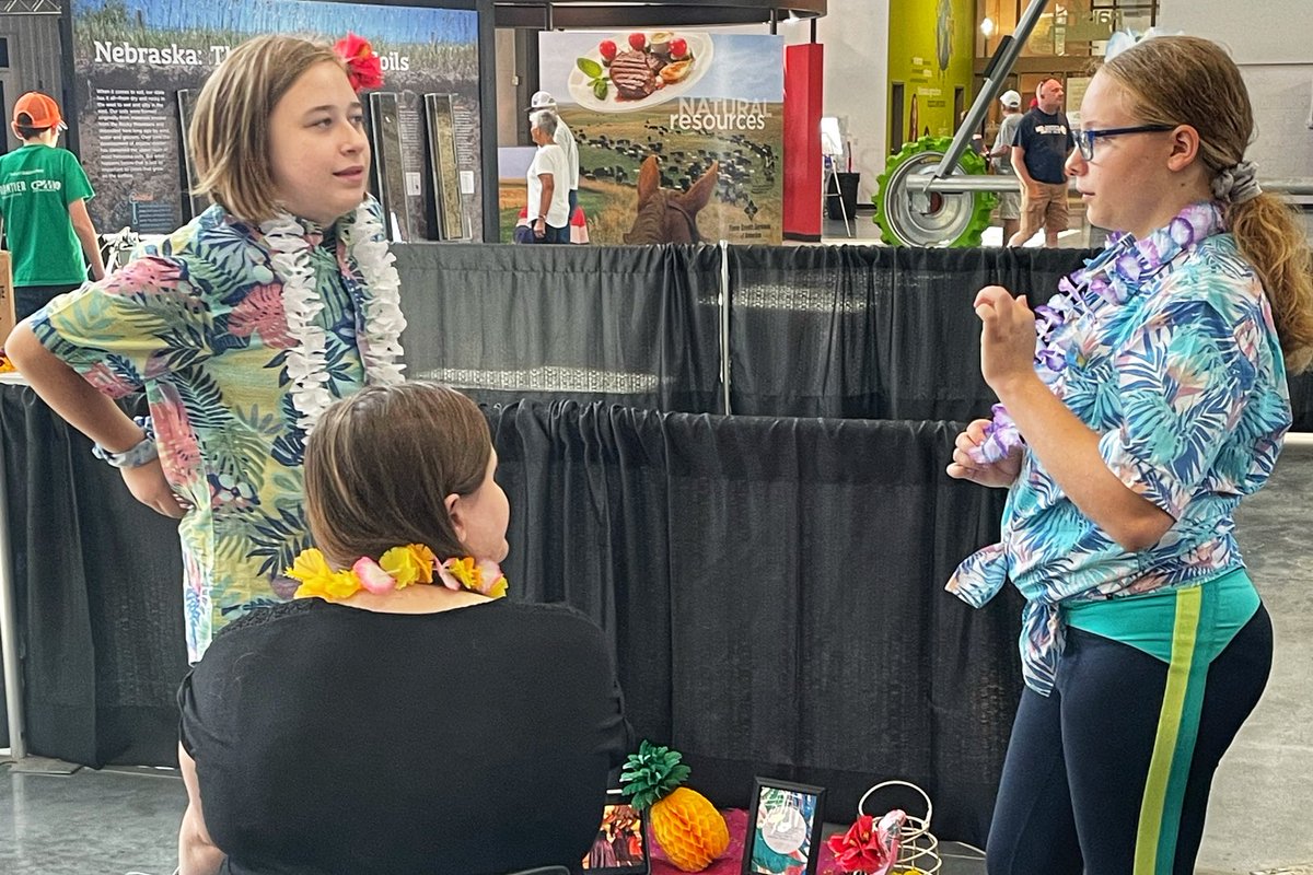 The #4H Culinary Challenge is off and running at the #NebraskaStateFair!