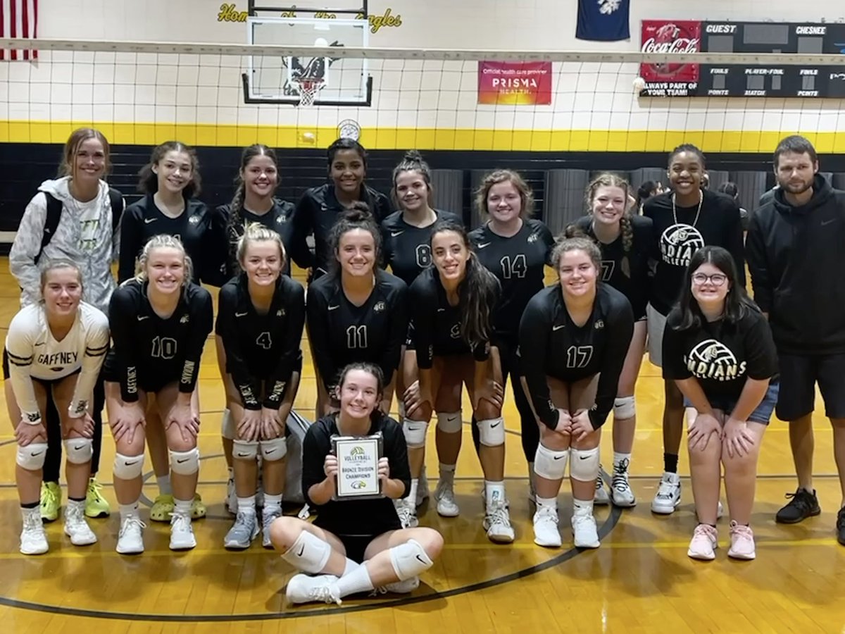 indianvball's tweet photo. Bronze Tournament Champions! 🏆Thank you @Chesneevball18 for having us this weekend! #WinLikeChampions @ghsathletics_ https://t.co/TiJcKcfvag