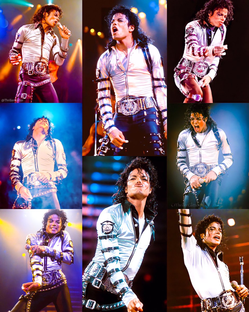 Michael Jackson during his legendary 