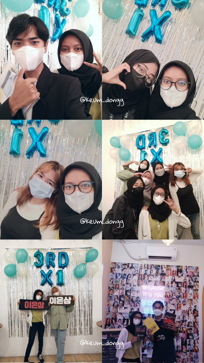 keum_dongg's tweet photo. Akhirnya event anniversary x1 ini terealisasikan juga🤩♥️🥳

[ @oneitbogor ♥️]

@himenoyurii @lhckdy @rarubybear 
@aceeice @forthisboys @ilvmeh 

#엑스원_데뷔3주년축하해
#Happy3rdAnniversaryX1
#X1 #ONEIT https://t.co/mPL3tChwPD