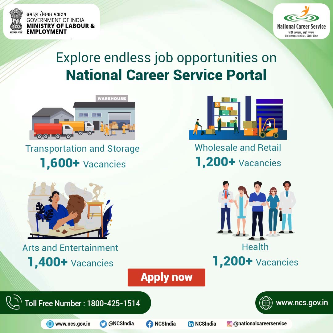 National Career Service India on Twitter "Explore multiple active