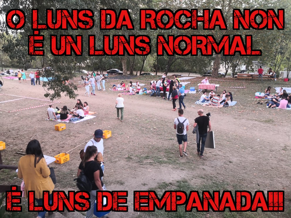 O luns da Rocha non é un luns normal...

#Caldelas #Tui #Festa #VirxeDaRocha #Empanadas #troula #verbena #baixomiño #pontevedra #riasbaixas #galicia