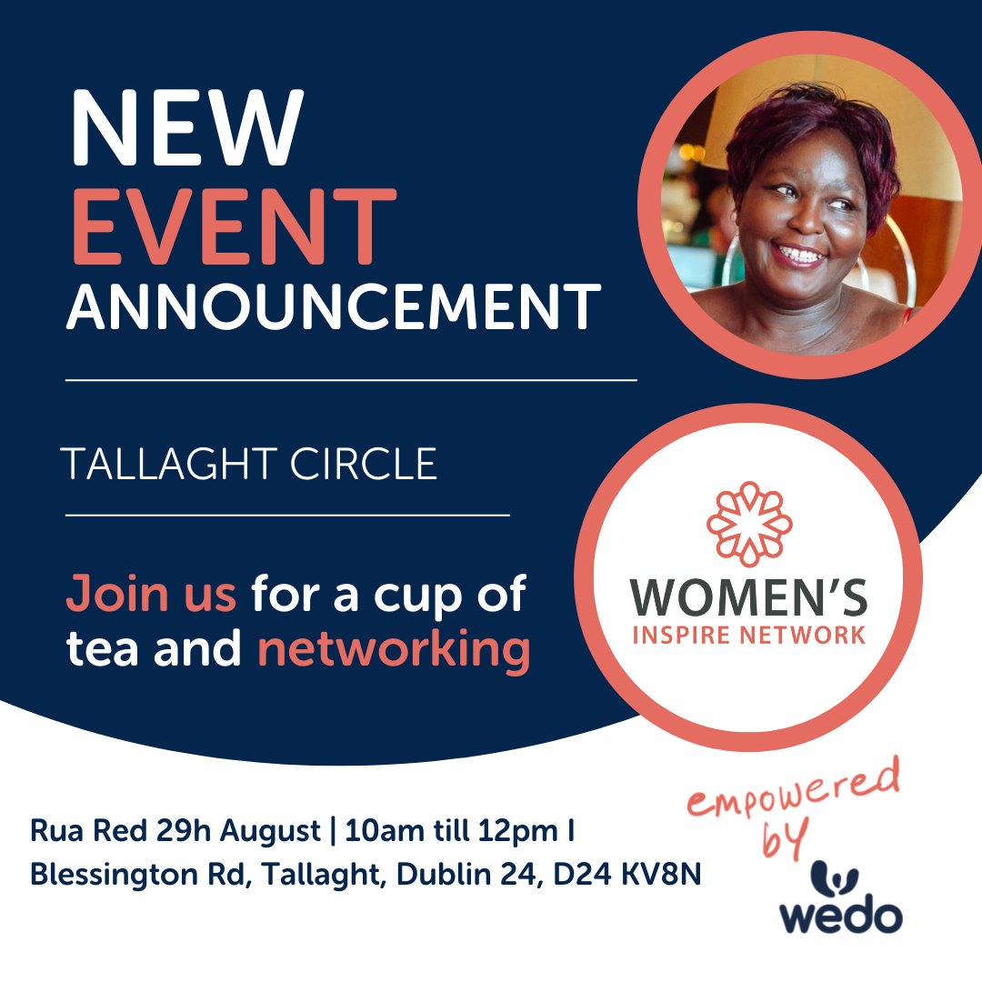 Looking forward to meeting other women with small businesses. #Wedo
#Womensinspirenetwork
#ruared