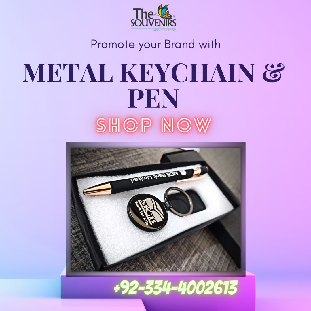 Souvenirs786's tweet image. Economy Souvenir kit 
Metal Keychain and Metal Pen Set 
Minimum Order 5 set
03344002613
#CustomizedFlag #Executieveflag #Flag #TableSouvenir #TableFlag #Souvenor786 #GiftShop #CustomizedKeychain #MetalKeychain #CustomizedPen #MetalPen