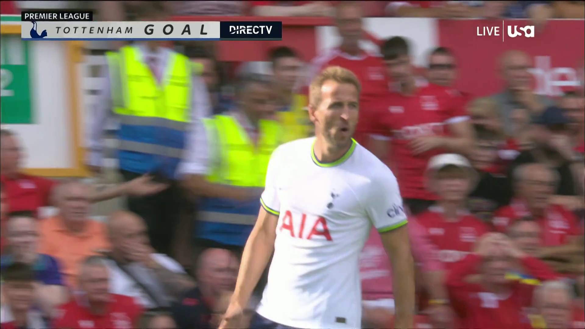 Harry Kane scores the 200th club goal of his career as Dejan Kulusevski finds the English striker to put Spurs up 1-0. 💪

🎥: @NBCSportsSoccer