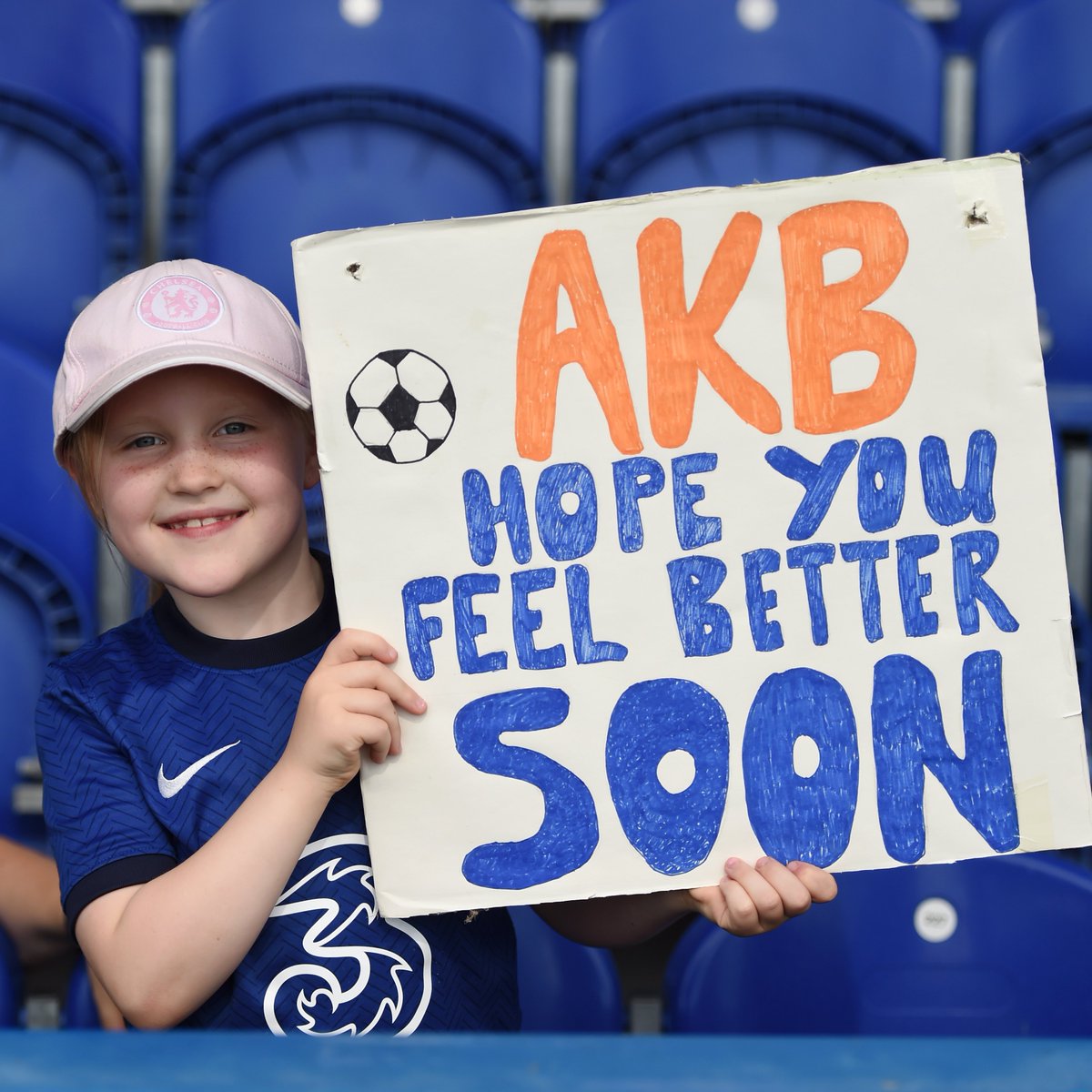 The Chelsea family are behind you, @Berger_Ann. 💙