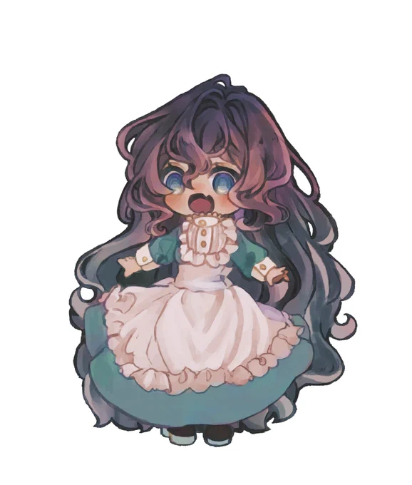 #お前の可愛い・闇・ネタ・かっこいい系の絵が見たい 

かっこよさとの親和性が低い+彩度が低い 