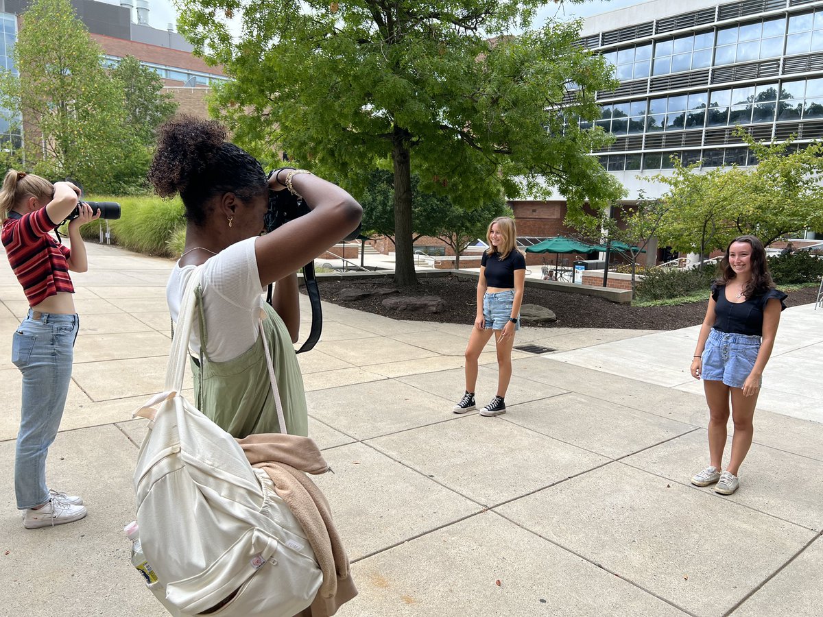 MattVeto's tweet photo. Our photo editors are collecting our editor head shots for the semester. Frances Mack and Nahjiah Miller are two extremely talented visual journalists. 📸 #BWBoot https://t.co/VdhDBIAaU7