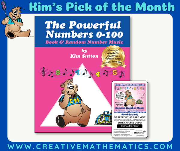Creative_Math's tweet photo. Kim's pick - The Powerful Numbers 0-100
⭐️ Every imaginable thing to do with 100 chart!
⭐️ Look at number properties & apply them to all numbers!
⭐️ Music included with the book!
https://t.co/Cmny3JnM1Y
#mathworkstations
#mathgames
#kimsutton
#creativemath
#creativemathematics https://t.co/3ykUWGIcs9