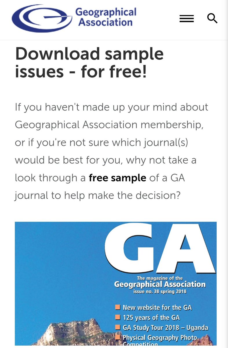 Geography Primary & Early Years Committee @The_GA tweet media