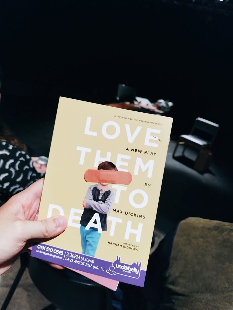 Very few plays in my life I have found myself catching my breath from the sheer impact in performance &amp; story structure. 

<a href="/HannahMAFE/">Hannah Eidinow</a> #LoveThemToDeath is harrowing &amp; powerful with two exceptional lead performances, and a story that leaves you hanging on every word 🙏