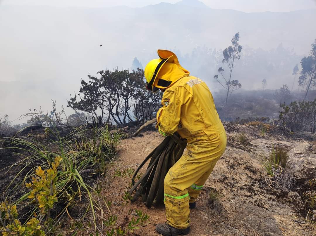 NuevoTiempoCue's tweet photo. #AlDíaNT
Un incendio forestal consumió 75 hectáreas vegetación en el sector Putupano, cantón #Oña provincia del #Azuay, según informe de @Riesgos_Ec. https://t.co/JOclJrQCHX