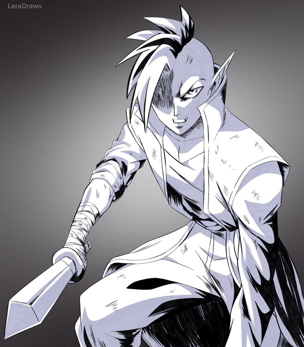 Swordsman Zamasu sketch🗡
#DragonBall AU #ドラゴンボール #ザマス