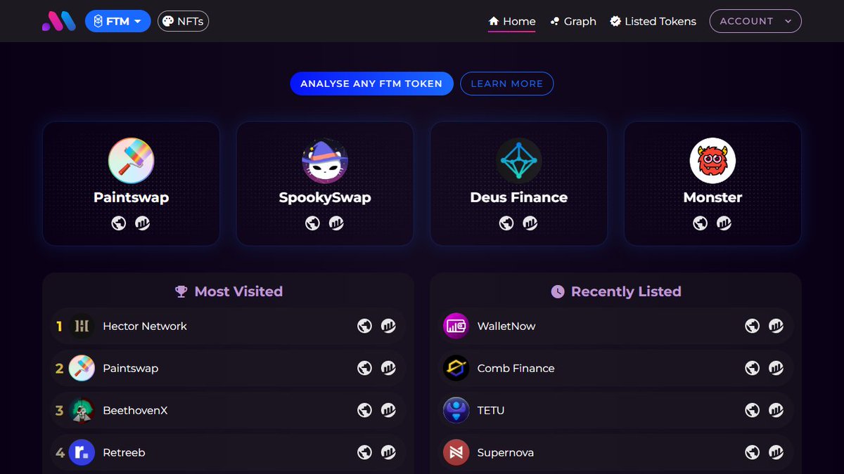mehdcoin's tweet photo. How powerful is @Bubblemaps 🫧? Let's demonstrate it 🙌

Bubblemaps 🫧 is a graphical representation of the top 150 holders of any BNB, ETH, FTM projects and NFT🧑‍💼

This unique view is a health indicator of the token distribution and can also reveal some suspicious patterns 🔎 https://t.co/fd7IZs68oH