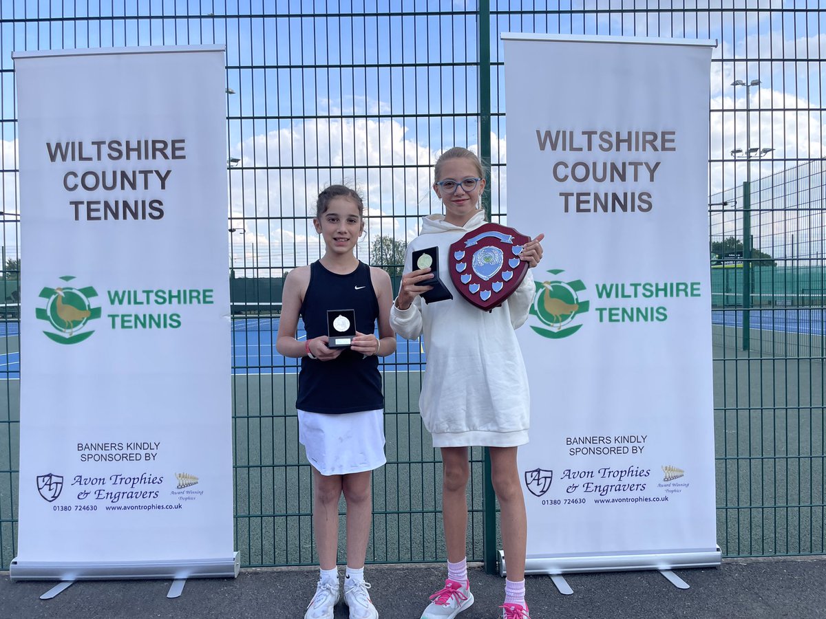 Wiltslta's tweet photo. Congratulations to our 11u Girls Singles Champion Nicole and Runner Up Daisy @DavidLloydUK @TeamBathTennis https://t.co/EJQMAanejQ