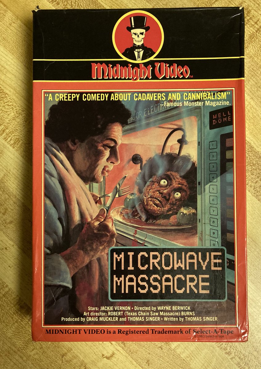 simplejamsYT's tweet photo. Just up on #ebay - #midnightvideo versions of Wizard of Gore and Microwave Massacre!

#VHS #vhsforsale #horror #horrorvhs 

https://t.co/ZL87bFwbGq https://t.co/B40bnvFltM