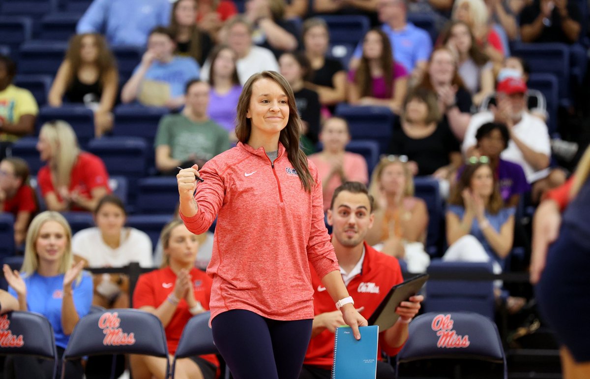 OleMissPix's tweet photo. If you missed out on Friday’s match, shame on you. Don’t miss out today! 1pm vs #17 Illinois in Gillom! https://t.co/YeyQsZCjtm