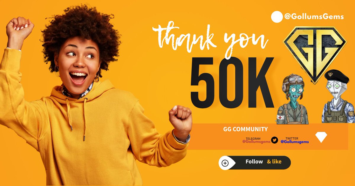 goddybrown05's tweet photo. Congratulations to our commanders @GollumsGems and to everyone putting in the effort. We are unstoppable, #GGTAKEOVER continues.
Next target set 100k ๐ฅ๐ฅ๐ฅ
@Leo_O_Observer @CryptoGenres @The1stGGSoldier @AndersTintin @Horsefighte @BaloTomi @ghitacla @rbgollums @WAGMI55 https://t.co/H1PnZP1u2Y
