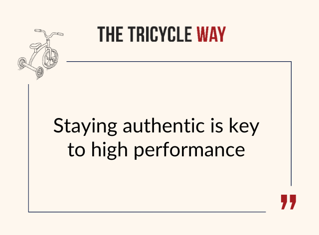 TheTricycleWay's tweet photo. "Staying authentic is key to high performance"

#authentic #gratitude #life #selflove  #authentic #travel #beyourself https://t.co/n52pgZtba5