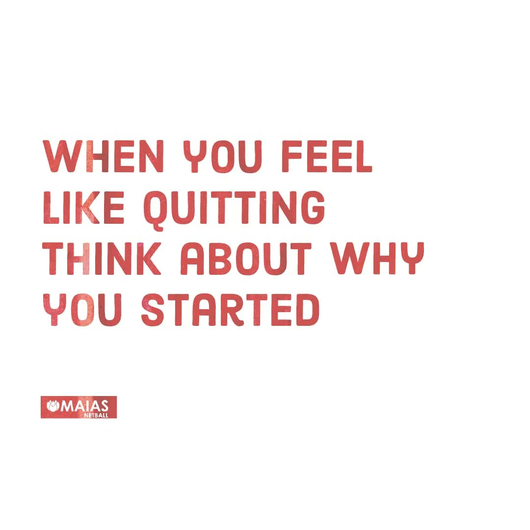 We all have these moments. This week we're going to acknowledge the feeling an OVERCOME IT! Week four...LETS GO MAINETBALLERS! 💪🏾💪🏾💪🏾

#Mainetball #Quotes #instaquotes #motivation #sixweeksummerbaseline

sign up to Mainetball at maiasnetball.com