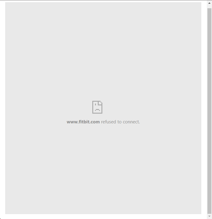 dahyay's tweet photo. LOL. When responding to @FitbitSupport claim experience survey, I reported several bugs with their website, and after hitting submit I was greeted with this... it's somehow fitting.

And all of this because their strap broke only weeks after owning a new Charge 5. 
#quality https://t.co/Jwffyeqdm8