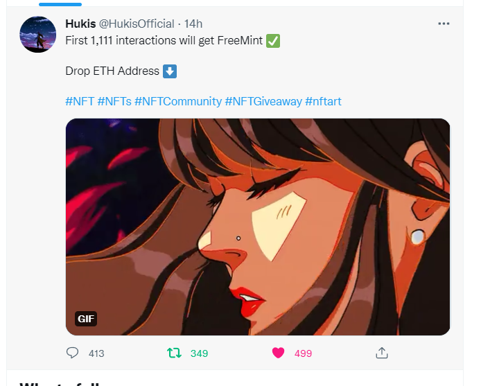 Torance3393's tweet photo. @HukisOfficial 0xB6098d0b8c001A6256D4EaD0F804Ca9eDb87E479 

THX https://t.co/fK9ptroAHe