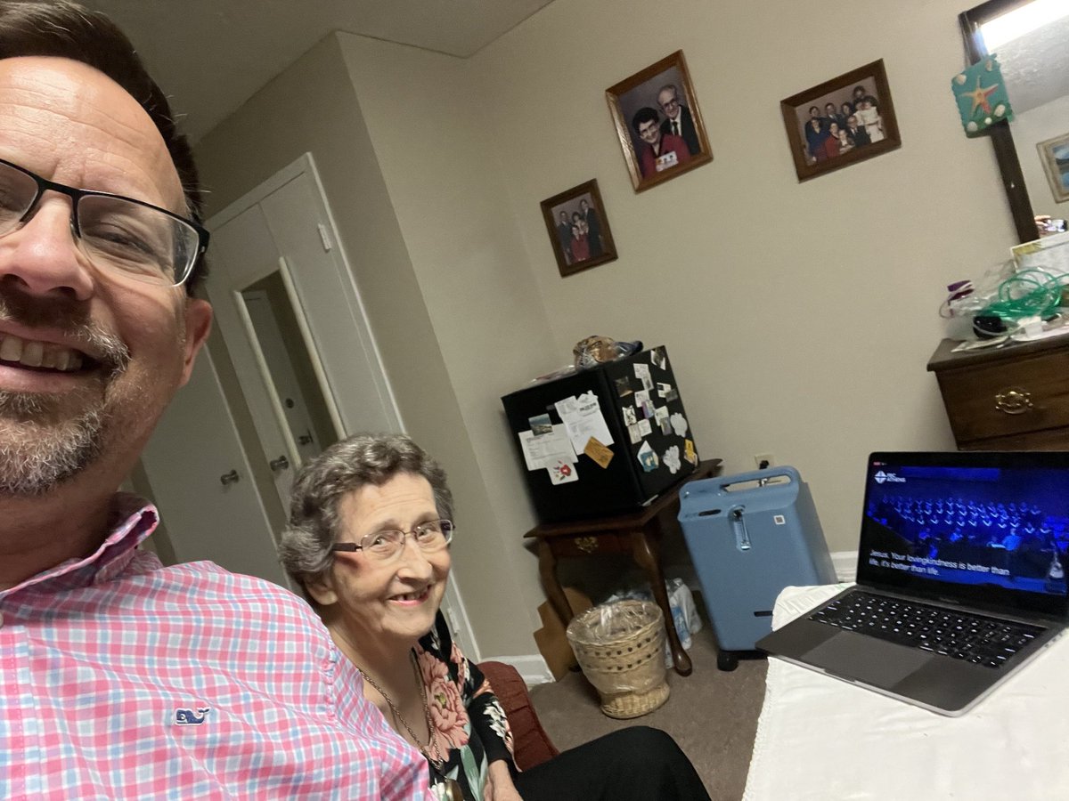 ⁦<a href="/PastorJFC/">Joel Carwile</a>⁩ thank you for streaming worship from FirstAthens to allow senior adults to join in worship remotely!