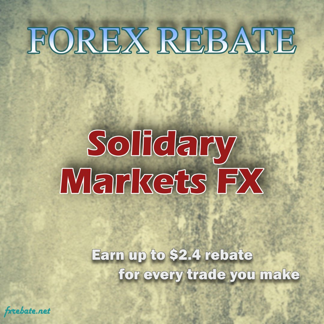 rebate_fx's tweet photo. Forex broker Solidary Markets FX

Rebate Rates:
Standard &amp; Elite accounts: $2.4
Top account: $0.8

More info at https://t.co/pUyA16PFUy https://t.co/IcrtETnKJd