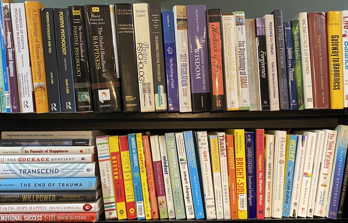 Excited to start teaching a new course on “Happiness: Torah and Psychological Approaches” for the <a href="/YUStrausCenter/">YUStrausCenter</a> at <a href="/YUNews/">Yeshiva University</a>

What are your favorite approaches and go to sources on happiness?