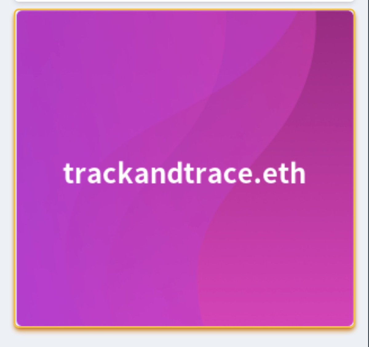 insightens's tweet photo. Trackandtrace.eth

Strong Subdomain potential across a wide selection of industries. Distribution, Logistics, Healthcare etc. 

Listed on @ensvision @opensea #ens #ensdomains #prepunk #web3 https://t.co/7bV9uD9MkU