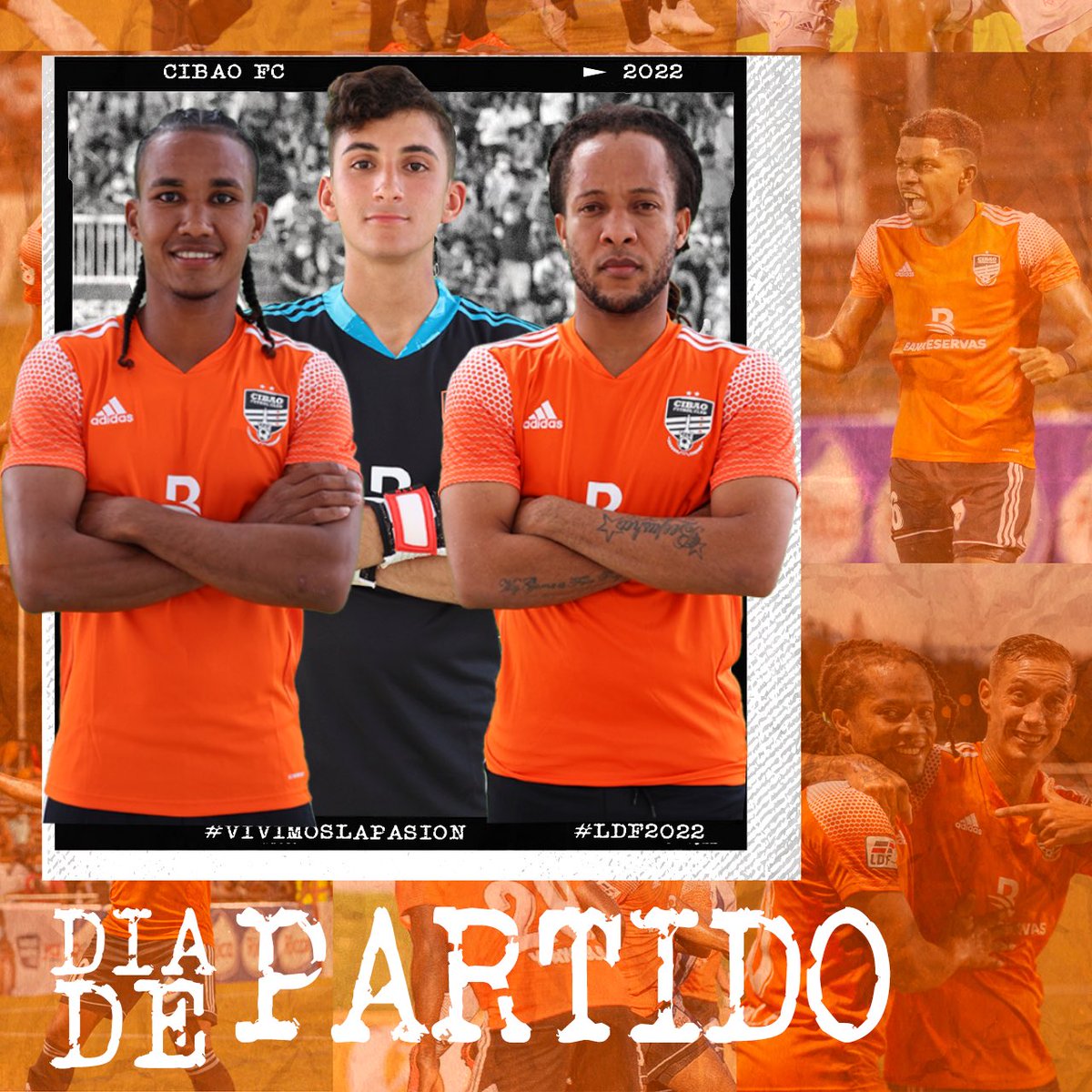 CibaoFC's tweet photo. ¡DÍA DE PARTIDO! 🙌🏻🔥
⚽️ #CibaoFC 🆚 #JarabacoaFC 
⌚️ 7:00 p.m. 
🏟 #EstadioCibaoFC
📍 Santiago 
🏆 #LDF2022
💻 #Youtube LDF @cdndeportes 
🧡❤️‍🔥 #VivimosLaPasion #SomosCibaoFC https://t.co/zi5B24n7ty