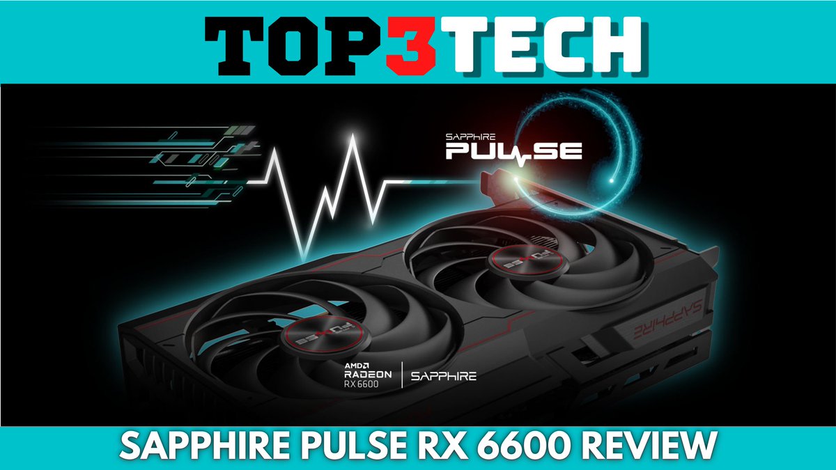 Top3Entertain's tweet photo. With the AMD 6600 series cards going down in price I figured I would test them out to help people see if they would want to purchase it.
I do a unboxing and benchmarks to help people see if they like it
#amd #sapphire #sapphirepulse #6600
https://t.co/MMJygyXTzU https://t.co/INjozg7Cb2