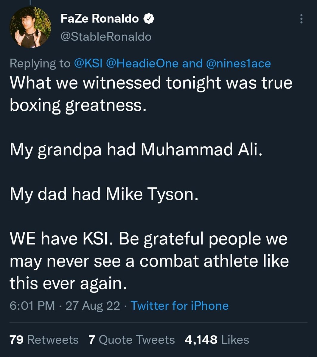 ColdDeadMeme's tweet photo. @AtomLightning @KSI @Deji My man you really stole a tweet from an irrelevant FaZe member 💀 https://t.co/kfveLGNOFX