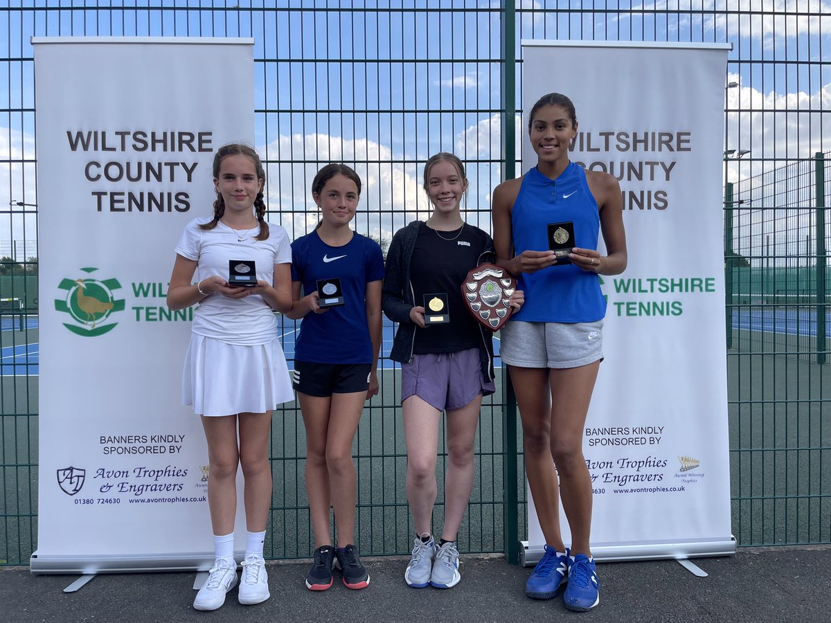 Wiltslta's tweet photo. Congratulations Jessica and Rebecca out 16u Girls Double Champions and Olivia and Emily our Runners Up @Wanboroughtenni @GLL_UK @RWBTennisClub https://t.co/hJsb8yeIqg