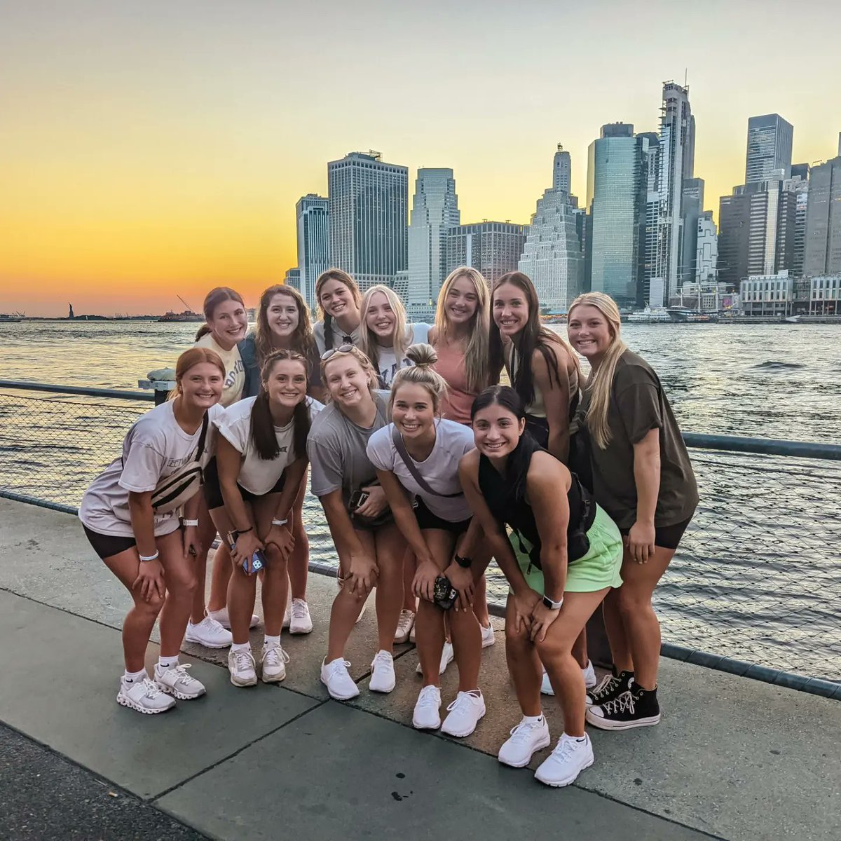 WSCWildcatVB's tweet photo. Big 🍎 #RECAP 

a few stills from some of the fun the Cats had alongside a 4-0 weekend in NYC! #Powerof12 https://t.co/frg2CI5v3a