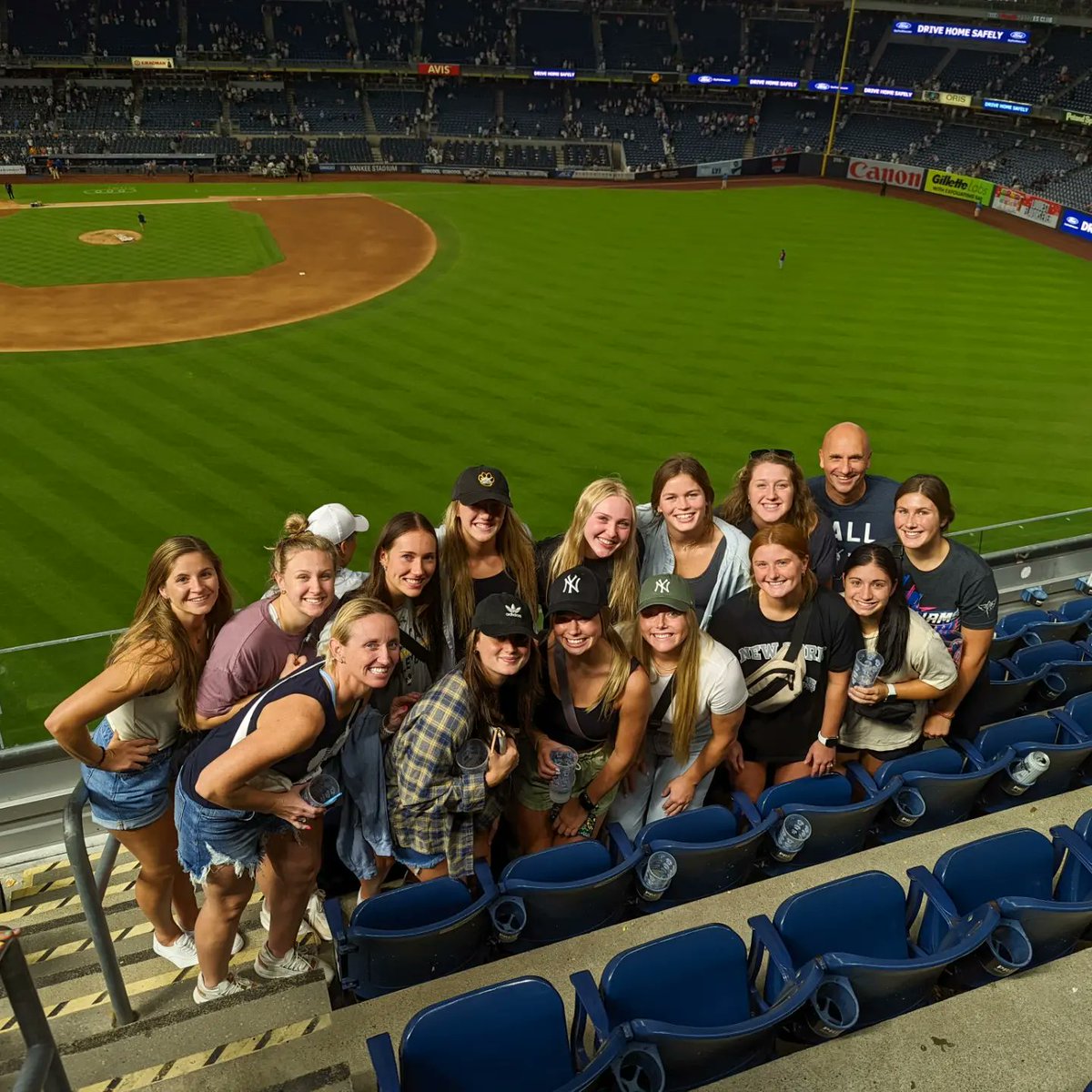 WSCWildcatVB's tweet photo. Big 🍎 #RECAP 

a few stills from some of the fun the Cats had alongside a 4-0 weekend in NYC! #Powerof12 https://t.co/frg2CI5v3a