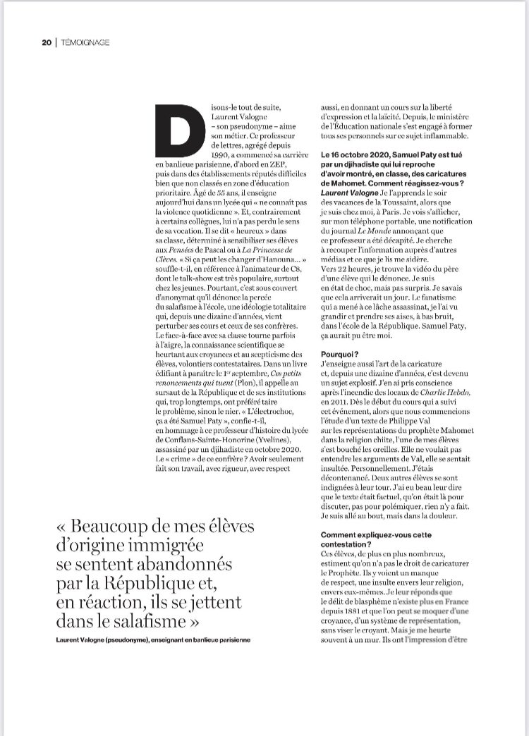 CarineAzzopardi's tweet photo. Un grand merci à @gaetanemorin pour cette interview de #LaurentValogne dans @leparisien. Notre livre, « Ces petits #renoncements qui tuent », sera dans toutes les bonnes librairies jeudi 1er septembre, jour de rentrée. @EditionsPlon ⤵️ https://t.co/yZW5vlPwnu
