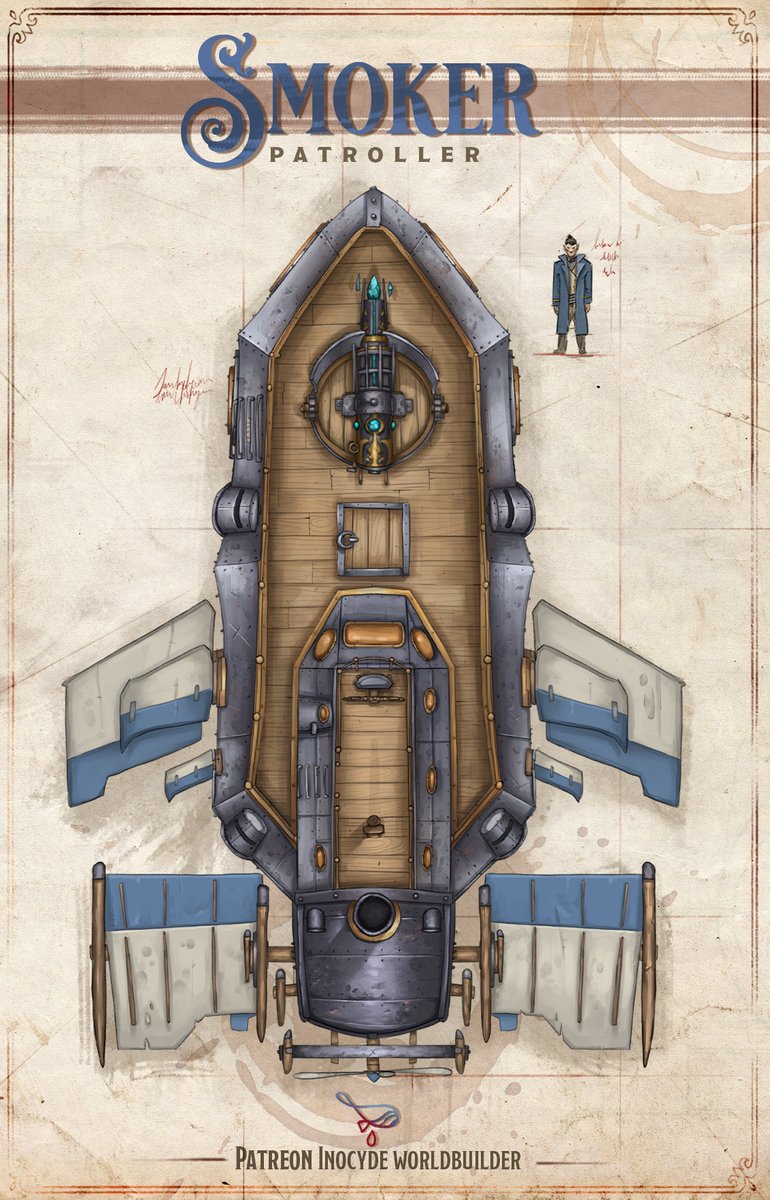 Inocyde's tweet photo. @czepeku My last work for #Spelljammer thanks for the #RPGshowcase :) https://t.co/7MDRJxeQMO