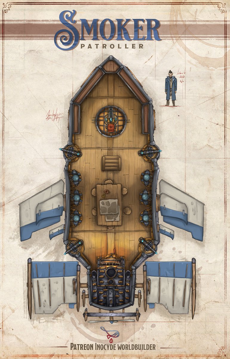 Inocyde's tweet photo. @czepeku My last work for #Spelljammer thanks for the #RPGshowcase :) https://t.co/7MDRJxeQMO