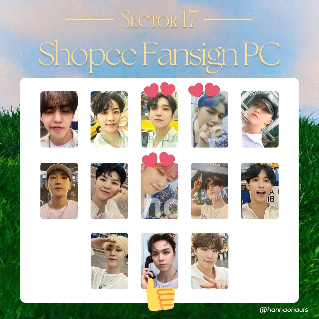 SEVENTEEN ミンハオ Sector17 shopee ヨントントレカ | www