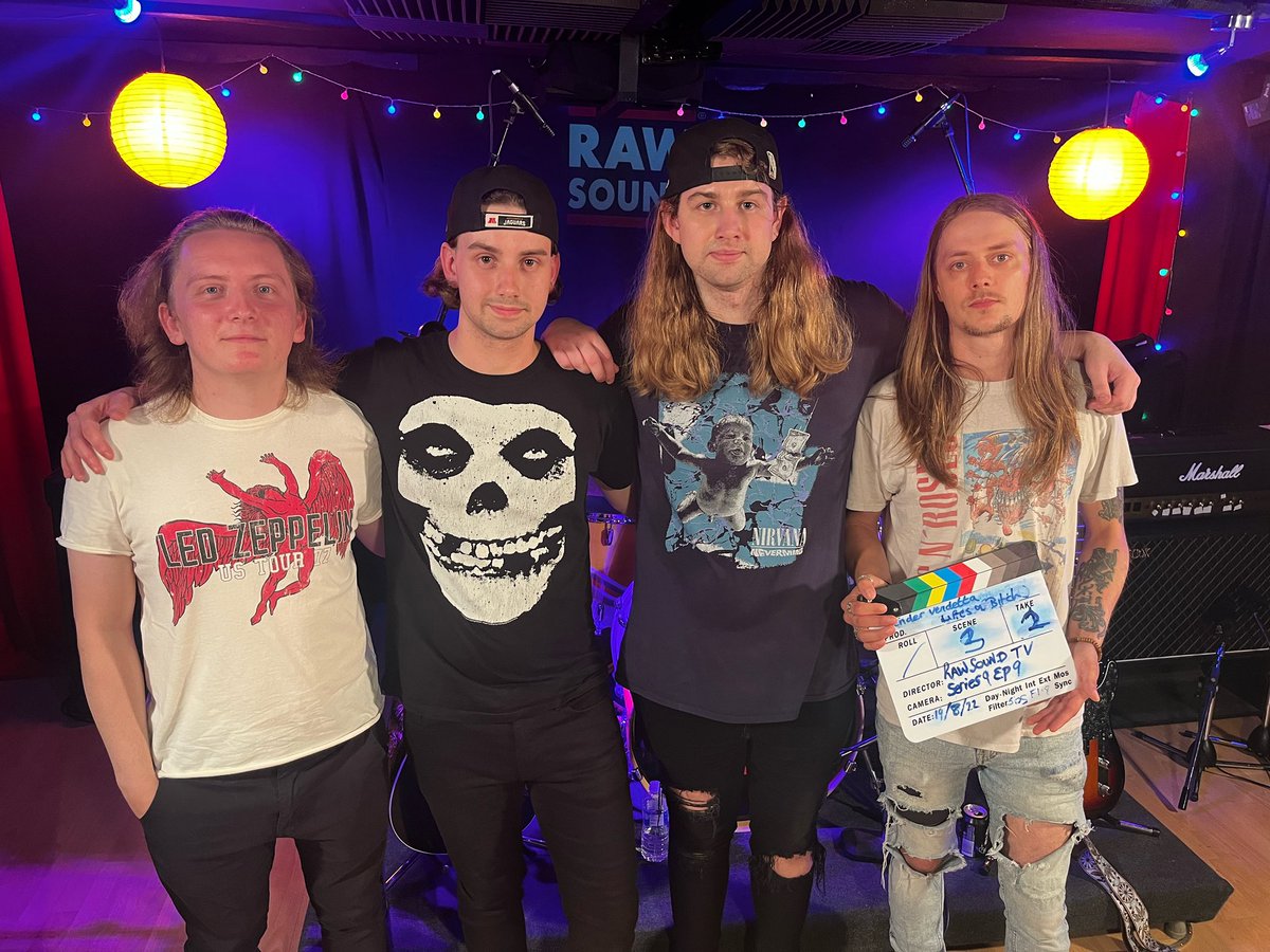 TenderVendetta's tweet photo. Our feature on @RawSoundTV is now available, use the link to watch the whole episode: https://t.co/s17hQRpbEx https://t.co/43K2jiUci6