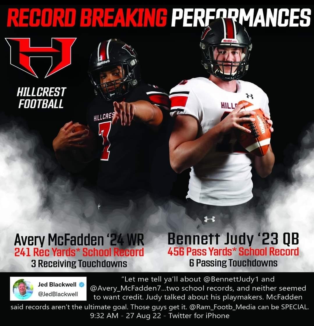 Bennett Judy (@bennettjudy1) on Twitter photo Always appreciate my coaches, teammates and especially my Lineman!! <a href="/WyattRob54/">Wyatt Robinson</a> @grayson1196 <a href="/matthewgongora4/">matthew gongora</a> <a href="/BryceRainwater1/">Bryce Rainwater</a> - DavidHolliday - GeorgeDeltoro <a href="/TheJordanNewton/">Jordan Newton</a> Always appreciate my coaches, teammates and especially my Lineman!! <a href="/WyattRob54/">Wyatt Robinson</a> @grayson1196 <a href="/matthewgongora4/">matthew gongora</a> <a href="/BryceRainwater1/">Bryce Rainwater</a> - DavidHolliday - GeorgeDeltoro <a href="/TheJordanNewton/">Jordan Newton</a>