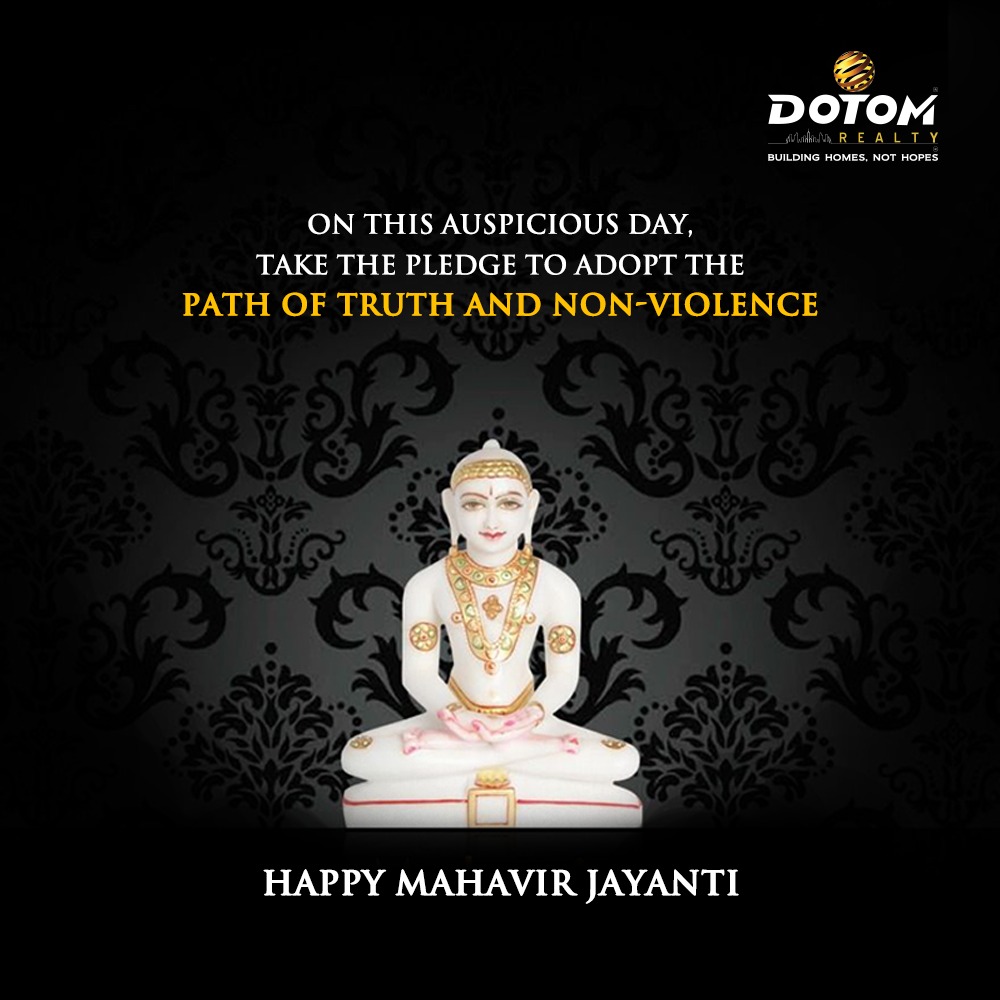 DotomRealty's tweet photo. Let's pray for peace and harmony for all
humankind!
Happy mahavir jayanti

#DotomRealty #RealEstate #MahavirJayanti #Jayanti #Mahavir #Festival #Peace #Harmony https://t.co/oREiaWahga