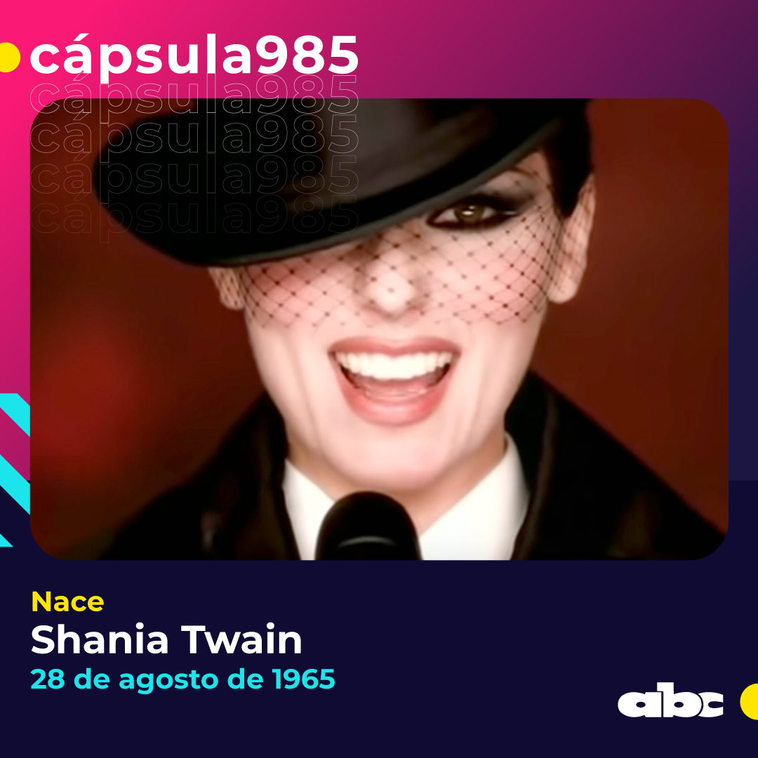 Romance985's tweet photo. #Efemérides 1965🎈Shania Twain cumple 57 años.
🇨🇦La canadiense es reconocida por su estilo de country, pop y rock.
💽Ha vendido más de 100 millones de discos, lo que la convierte en la artista femenina con mayores ventas en la música country.
#ABC985🎶 Solo Éxitos. https://t.co/8bRszF79Yy