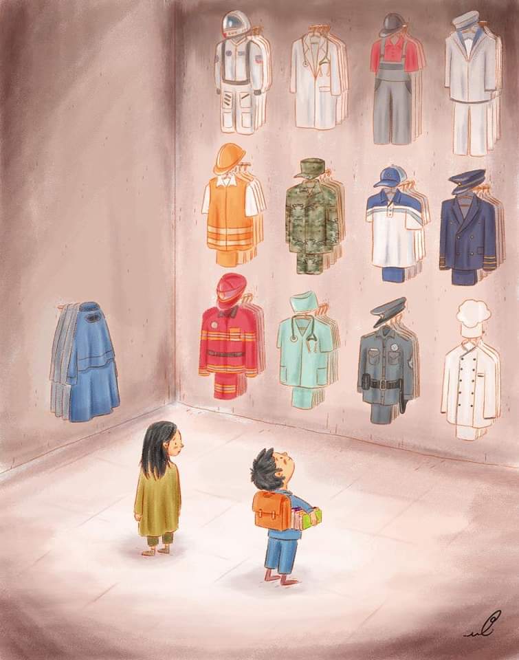 olga48778863's tweet image. Της ιρανής σκιτσογράφου Nahid Zamani ,γροθιά στο στομάχι!
(Από kostis Talos fb).